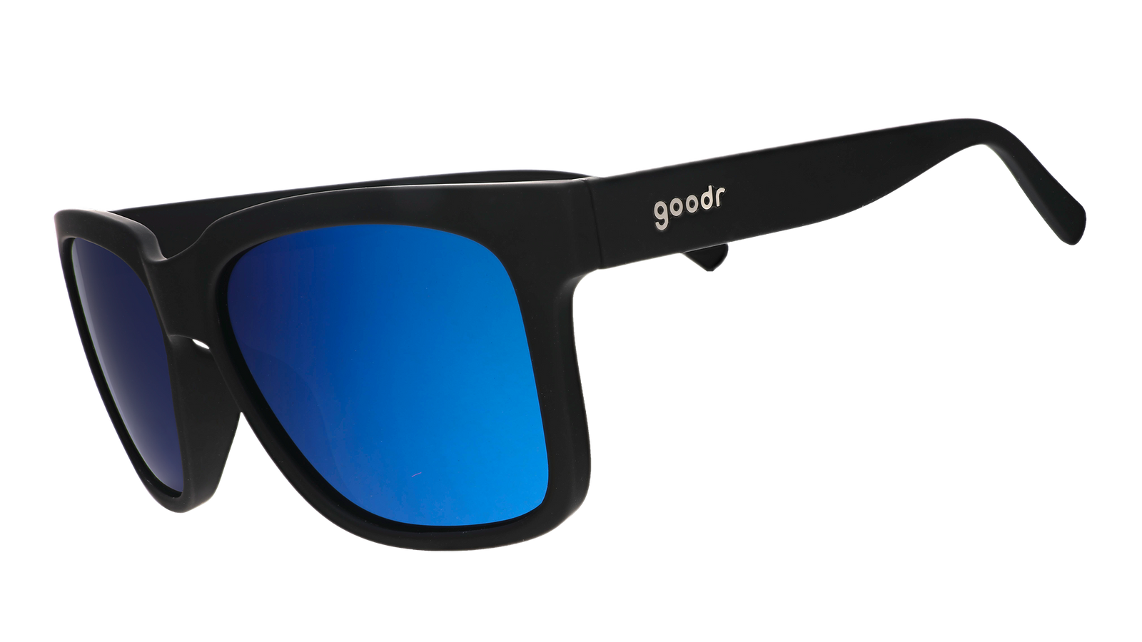 Goodr Tidal G – Buoys Don't Cry (Black / Blue Reflective Lens)