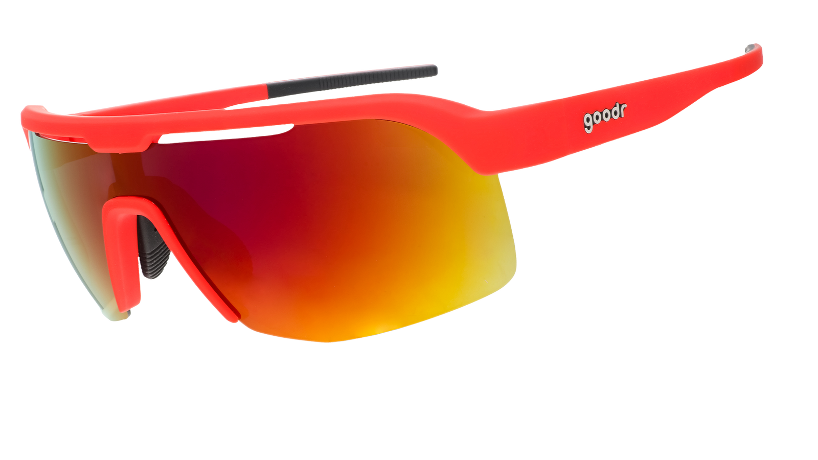 Goodr Bolt G – Dante’s Shin Splint Inferno (Red / Rose Mirrored)