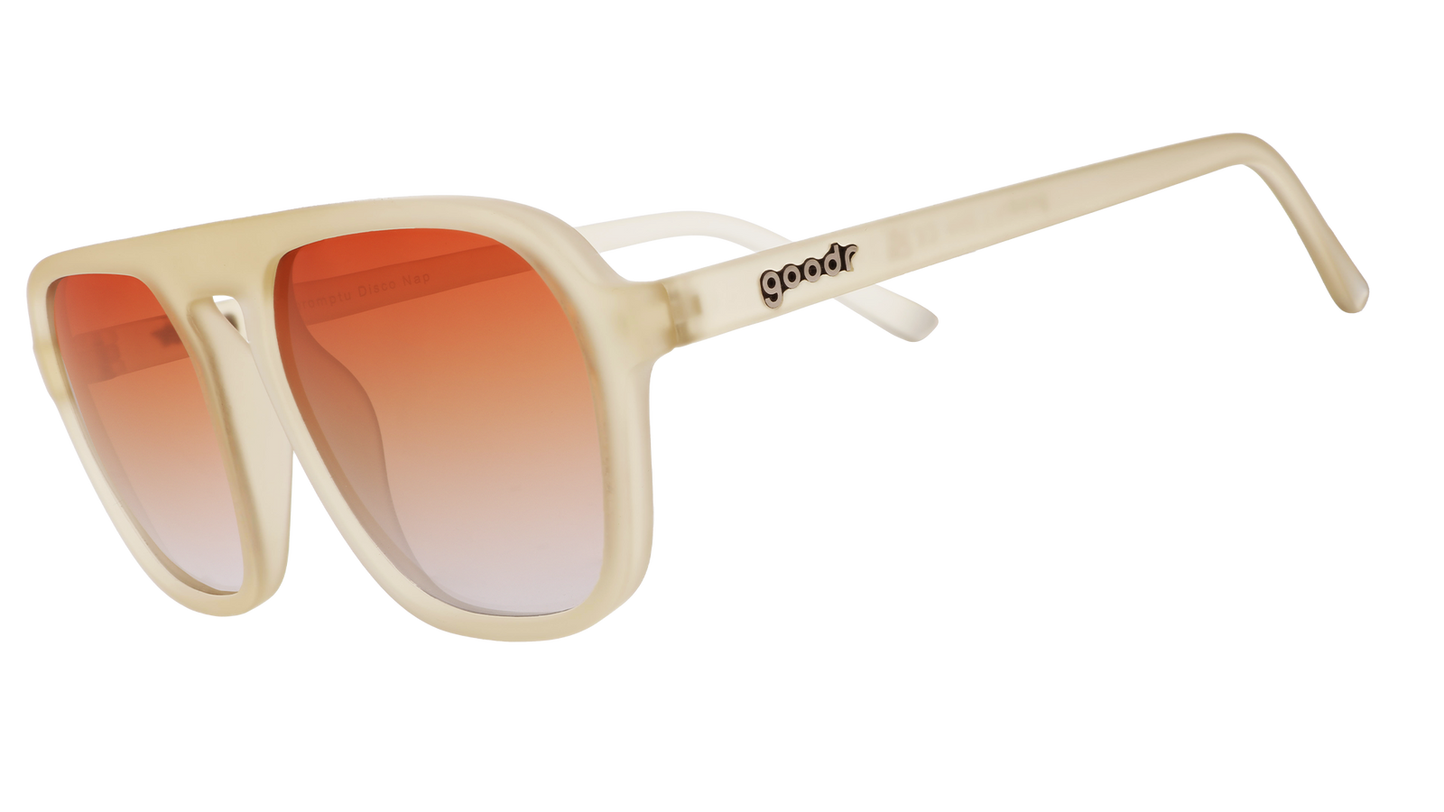 Goodr Retro G – Impromptu Disco Nap Aviator Sunglasses