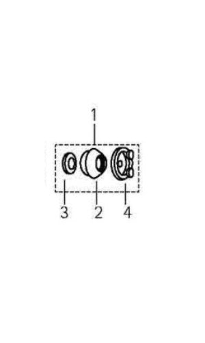 Carvin (Jacuzzi) Lock Ring Kit -43061803K