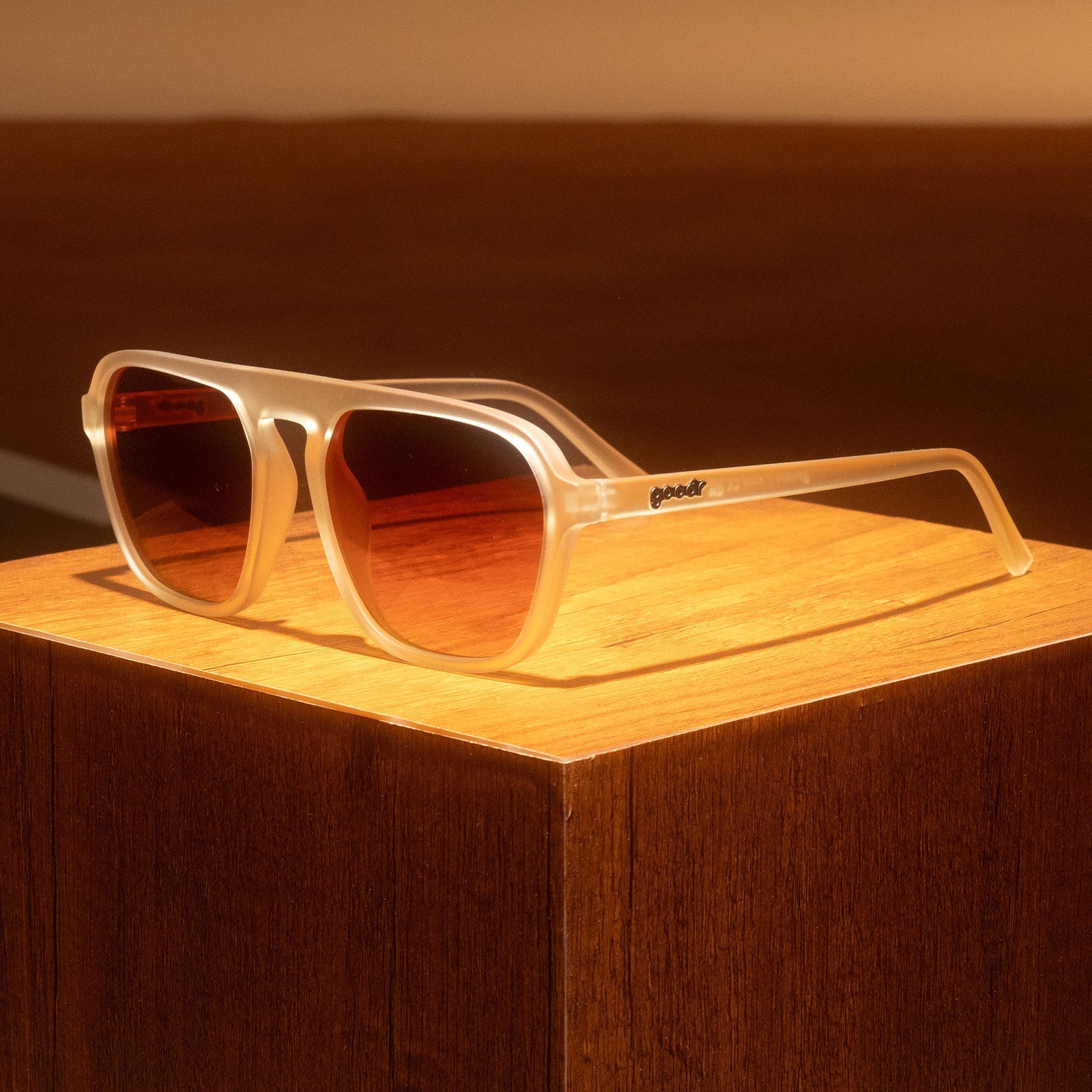 Goodr Retro G – Impromptu Disco Nap Aviator Sunglasses
