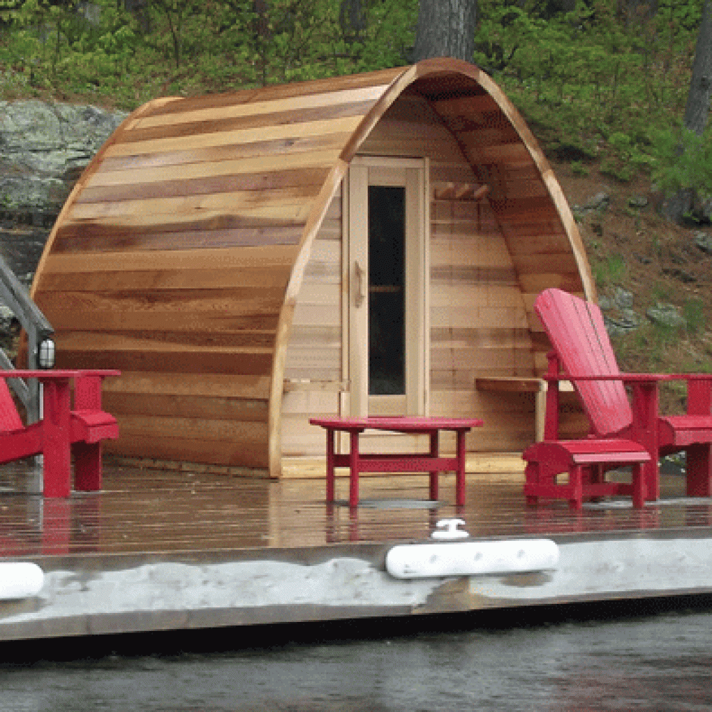 POD Sauna - Knotty Cedar