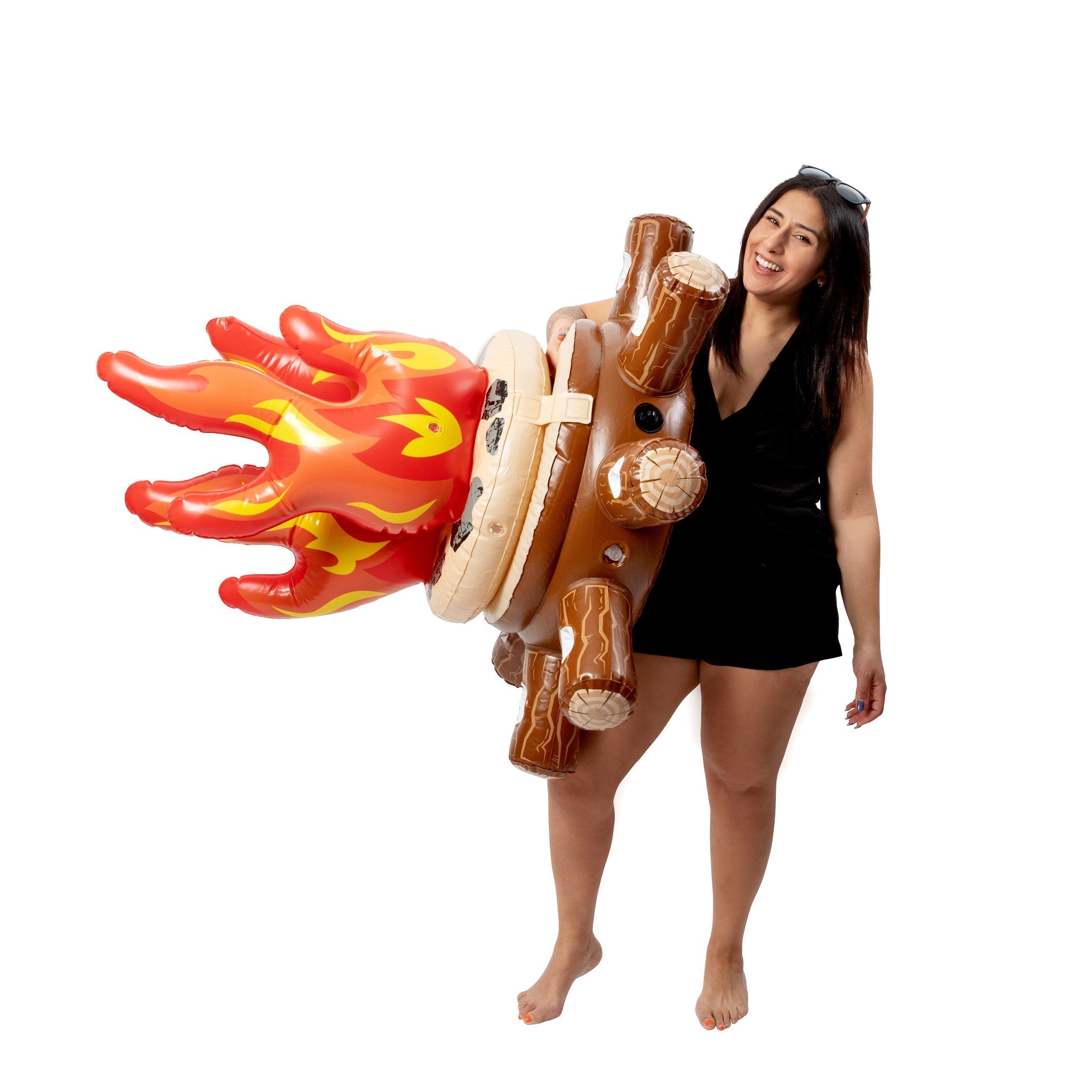 Campfire Cooler – Inflatable Floating Beverage Cooler by Float-Eh