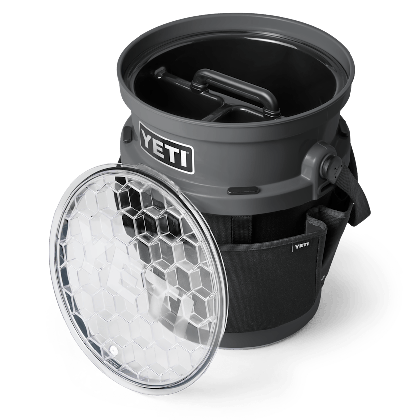 The YETI Fully-Loaded Bucket with Clear Lid