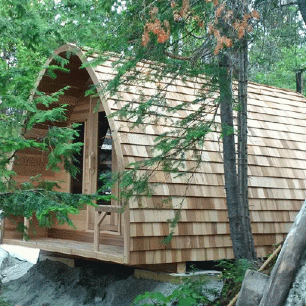 POD Sauna - Knotty Cedar