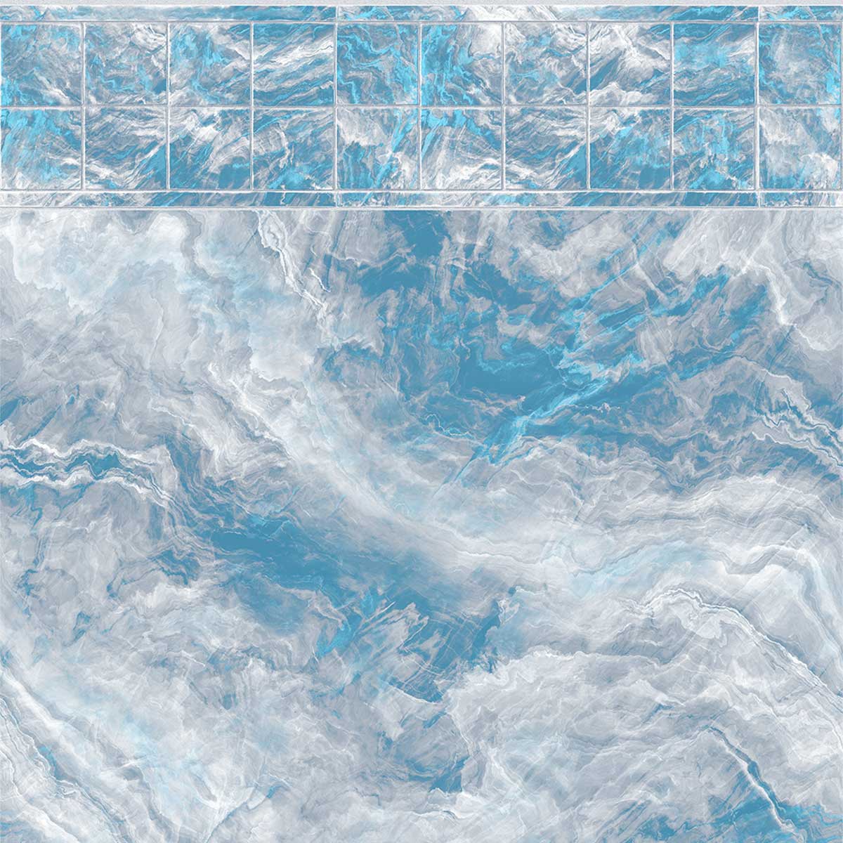 LUNA TILE  GALACTIC FLOOR 20 Mil (Pearlescent Finish)