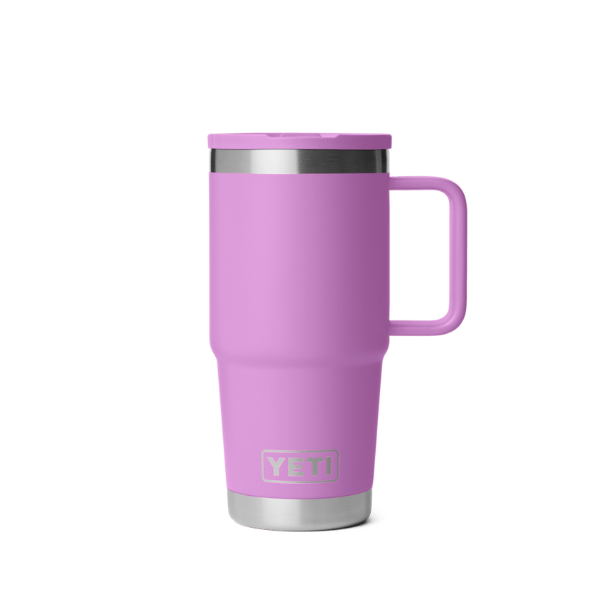 YETI Rambler® 20 oz / 591 ml Tasse de voyage avec paille | AVEC COUVERCLE À PAILLE COORDONNÉ