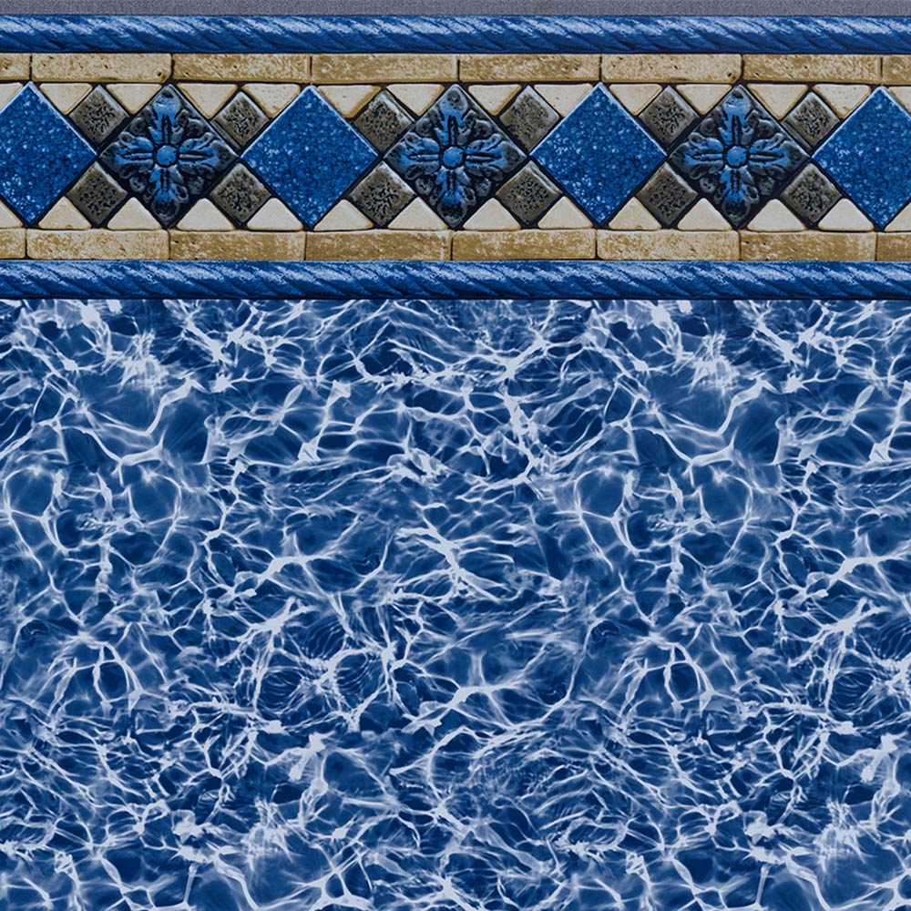 KINGSFORD TILE LIGHT BLUE DIFFUSION FLOOR 27 Mil
