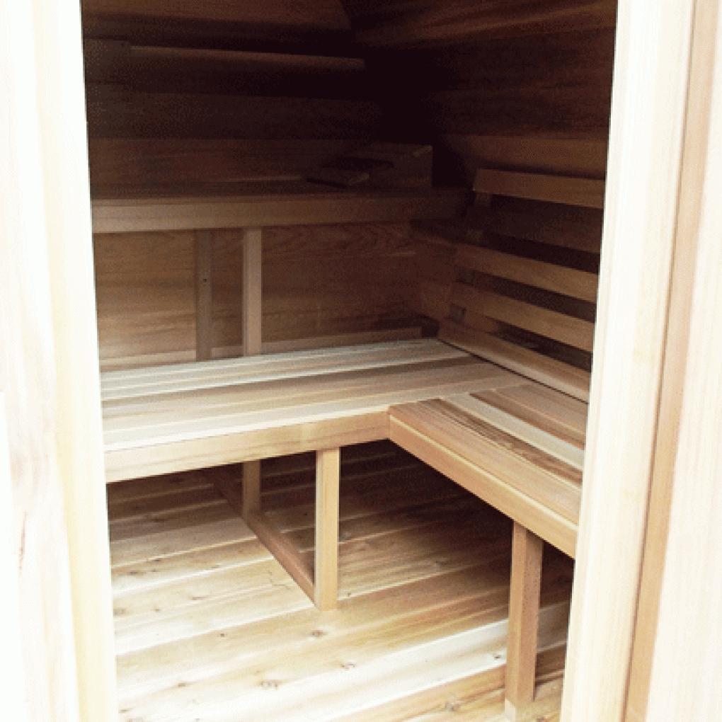 POD Sauna - Knotty Cedar