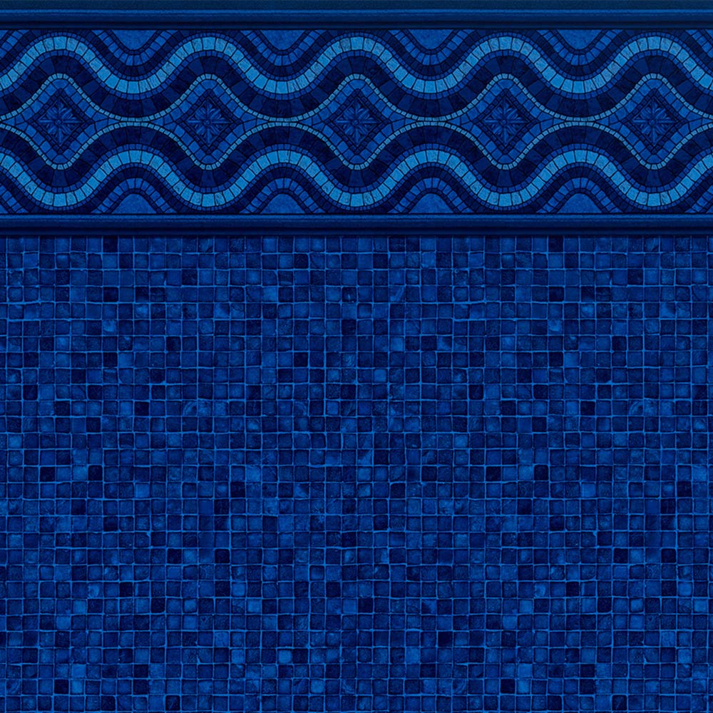 RENEGADE TILE INDIGO MOSAIC FLOOR 28 Mil