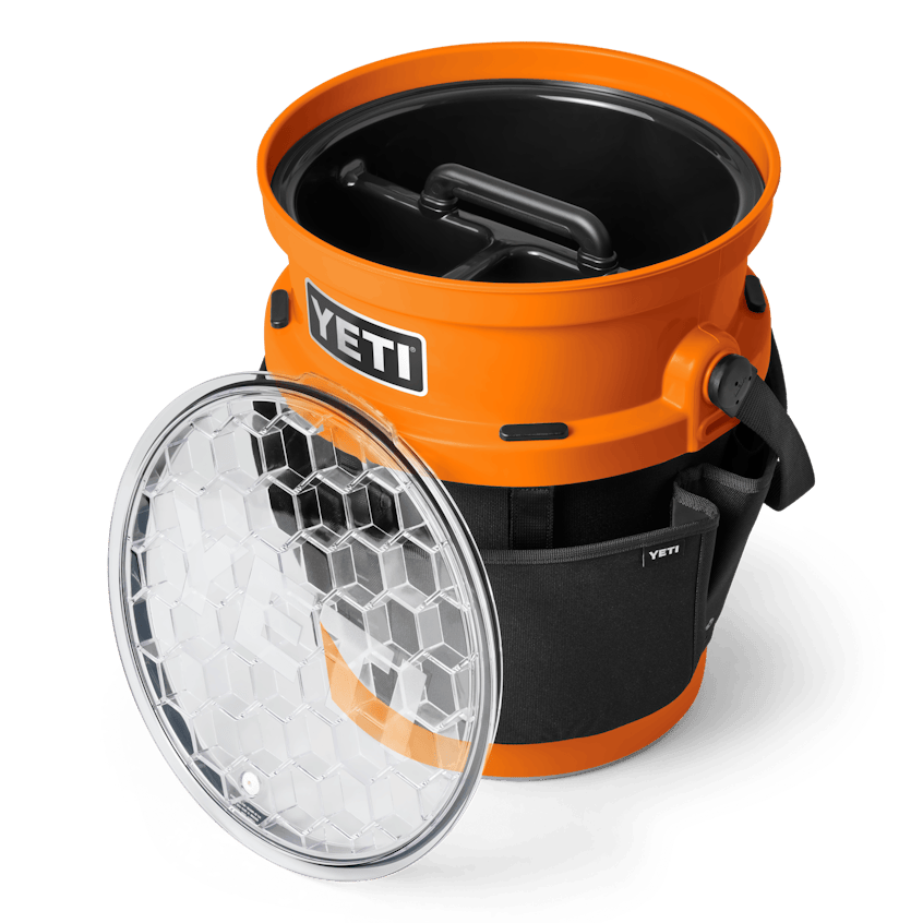 The YETI Fully-Loaded Bucket with Clear Lid