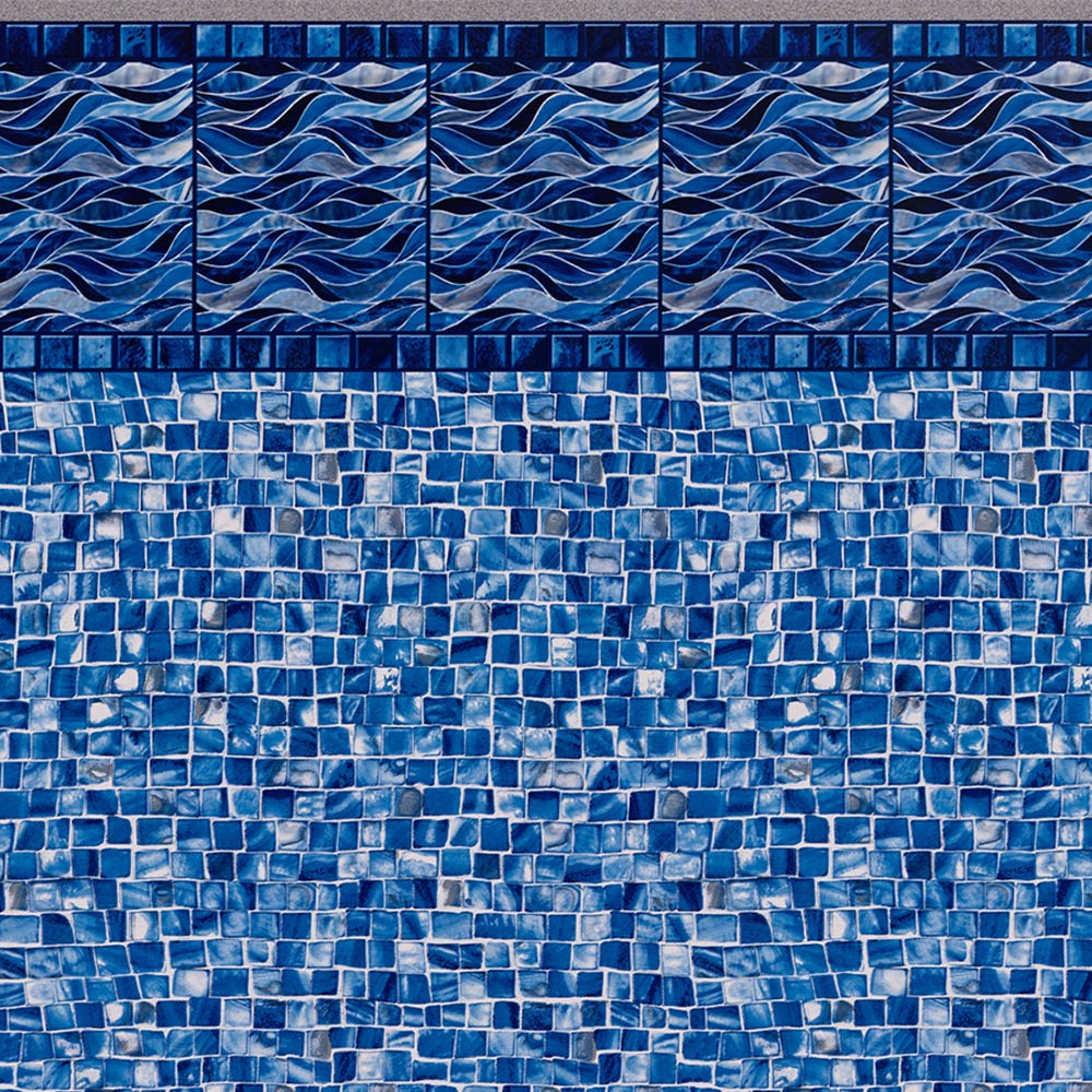 SURF TILE OYSTER BAY SILVER FLOOR 27 Mil