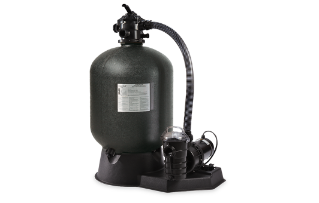 22" Crystal-Flo II Sand Filter w/ 1.5" MPV
