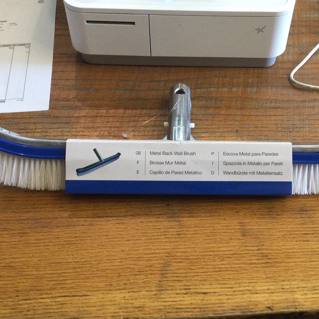Metal Back wall brush