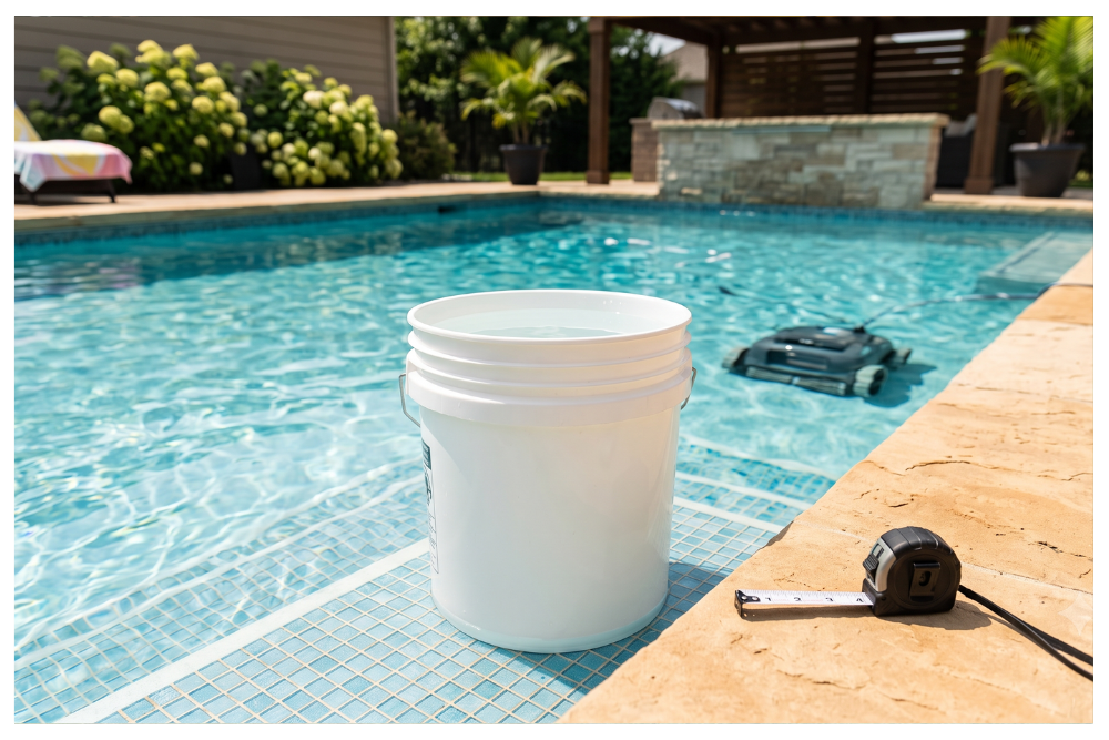 Is Your Pool Water Evaporating or Leaking? The 24-Hour Bucket Test