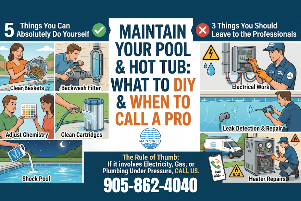 5 Pool & Hot Tub Fixes You Can Actually Do Yourself (And 3 You Shouldn't)