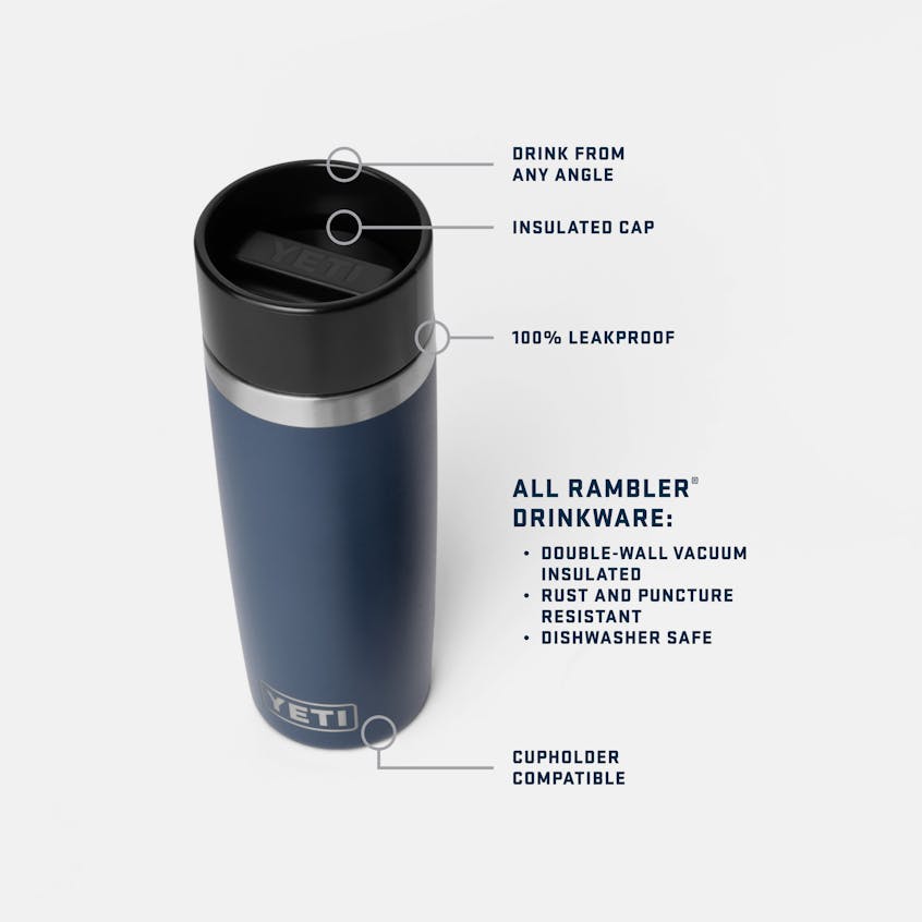 Rambler® | 16 OZ / 473 ML Bottle | WITH COMMUTER CAP