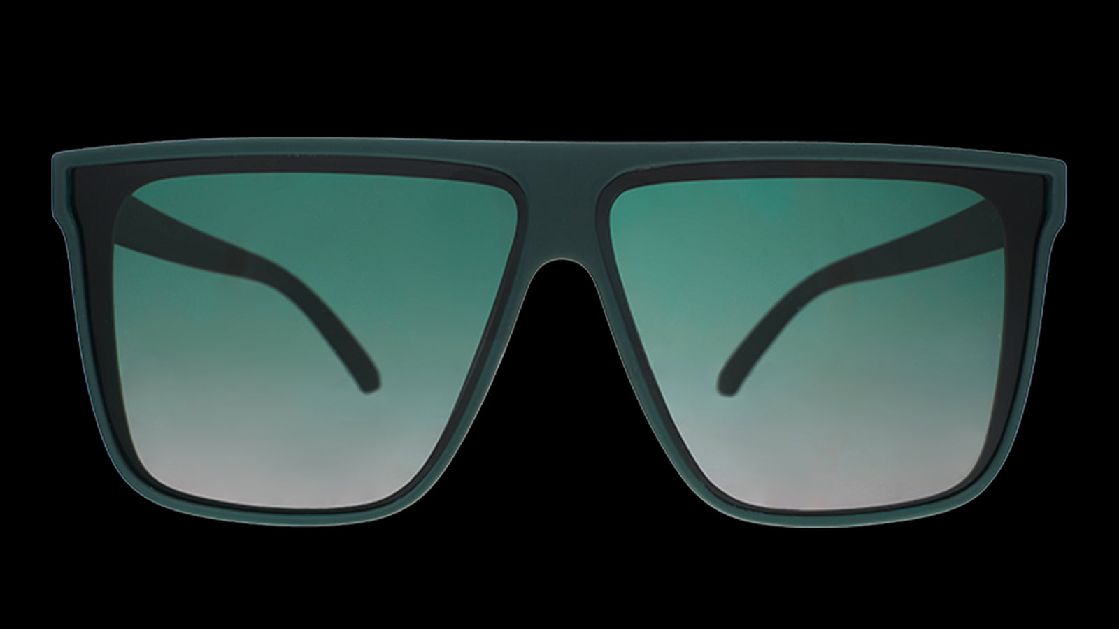 Goodr Fly G – Tends To Get Noticed (Deep Green / Green Gradient Lens)
