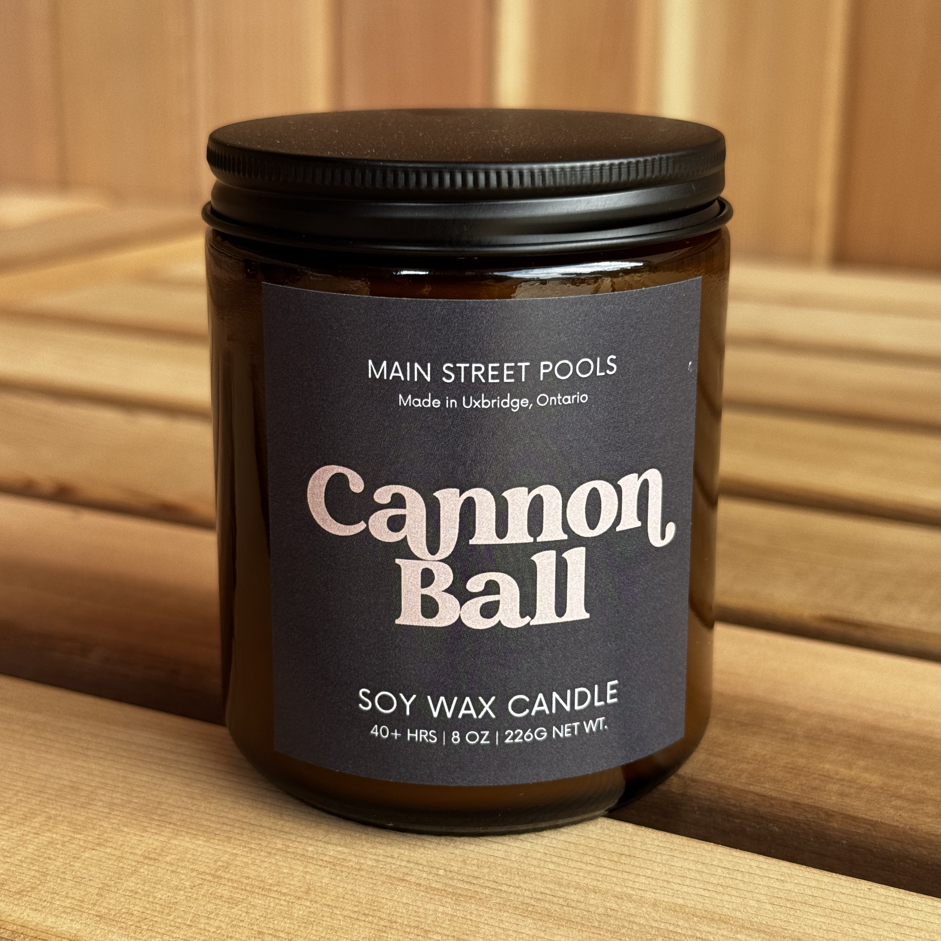Cannon Ball Soy Wax Candle