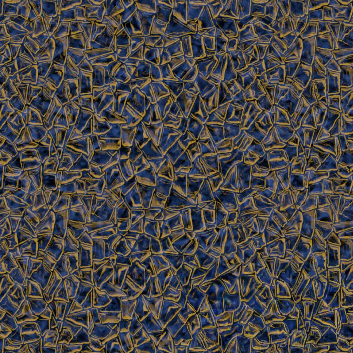 AZUR DORÉ INTÉGRAL (SANS BORDURE EN CARREAUX) 27 millièmes (Finition Nacrée)