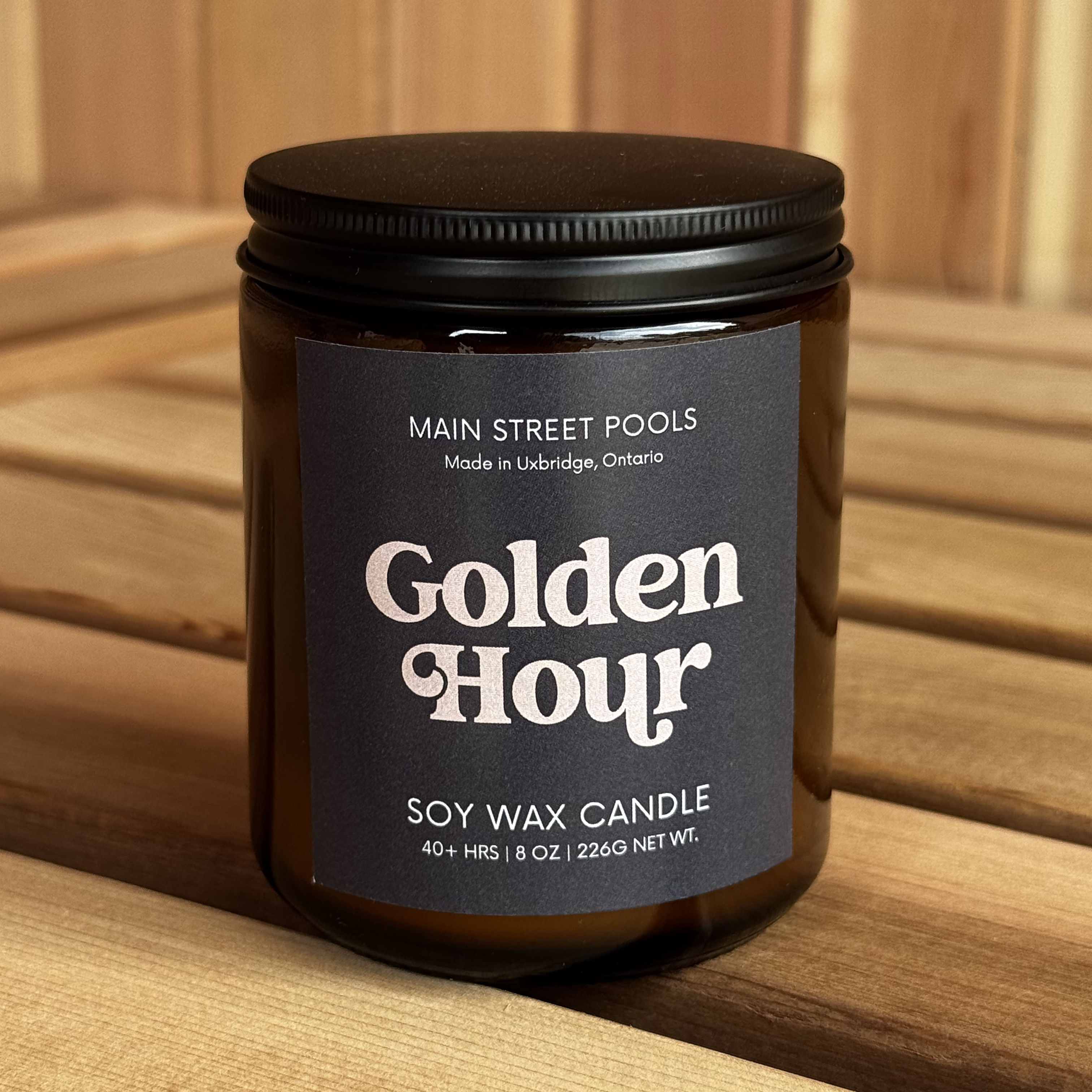 Golden Hour Soy Wax Candle