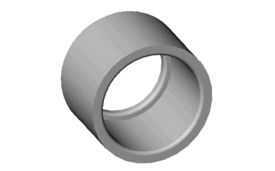 3/4" S x 1/2" H E-Series Reducer Bushing