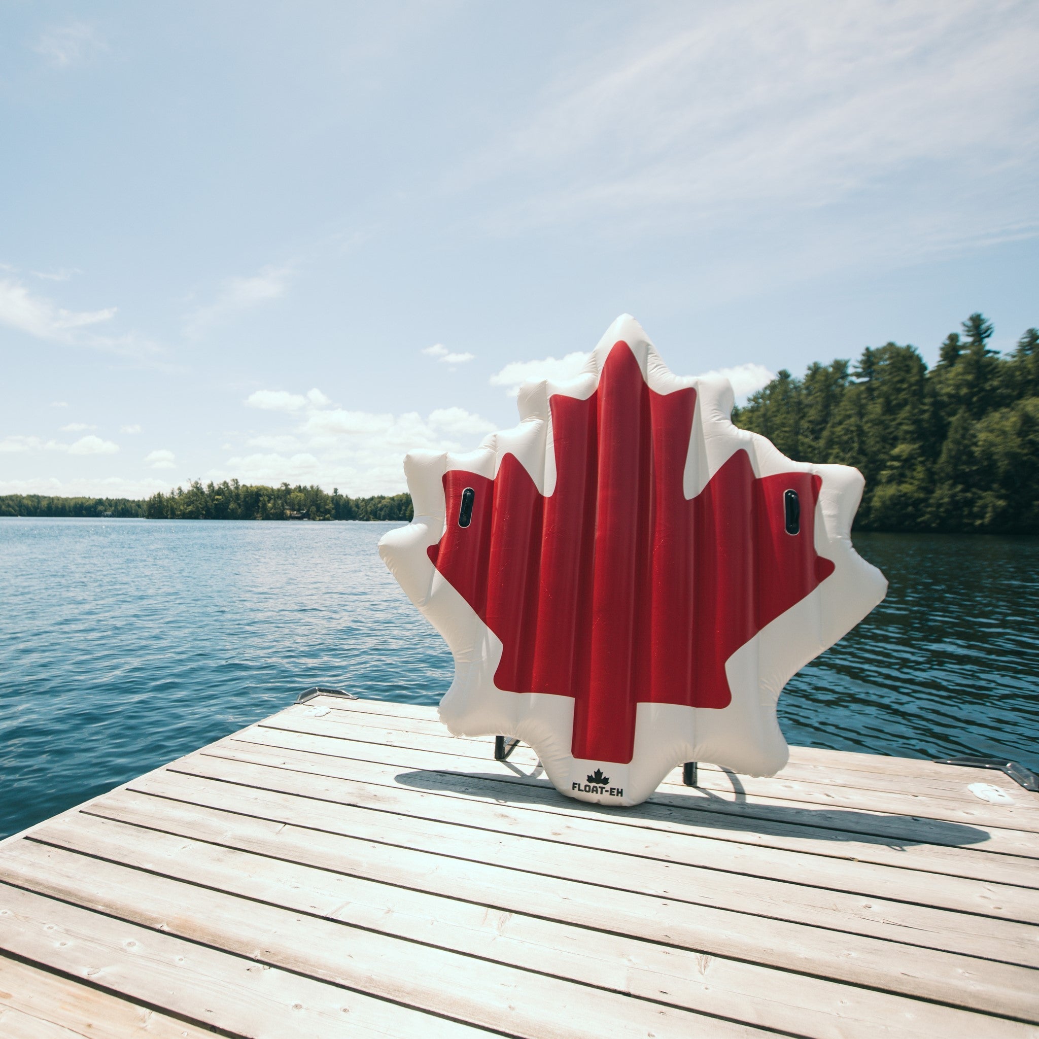 The Maple – Canadian Maple Leaf Inflatable Pool & Lake Float by Float-Eh