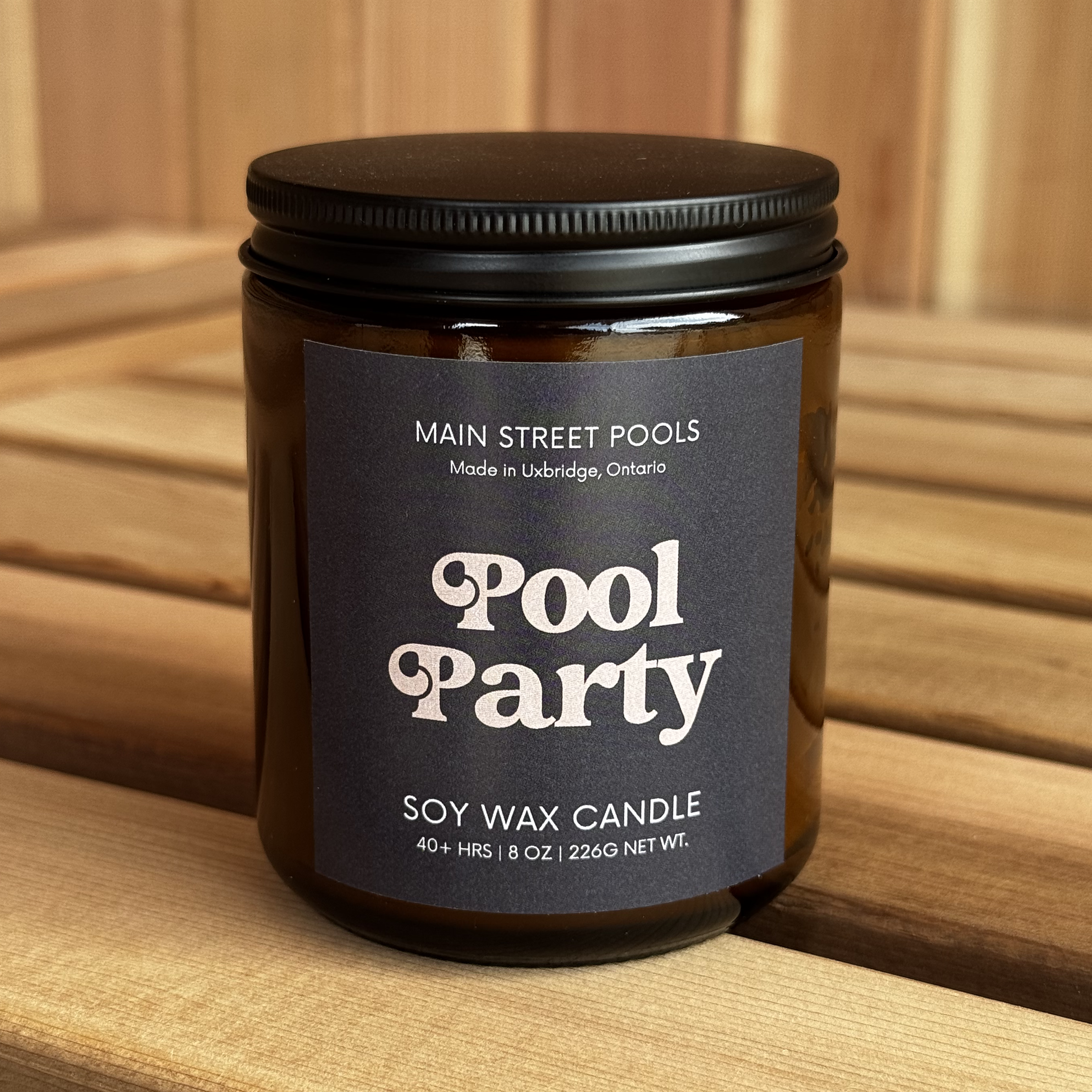 Pool Party Soy Wax Candle