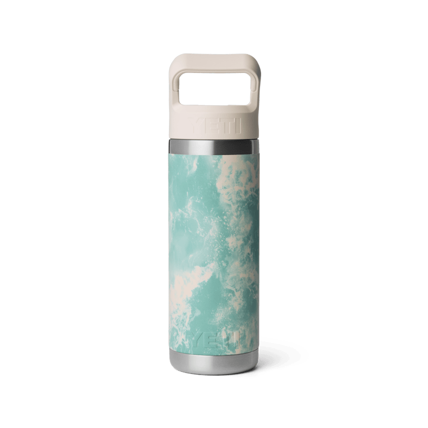 YETI Rambler® 18 oz / 532 ML Water Bottle With Colour-Matched Straw Cap