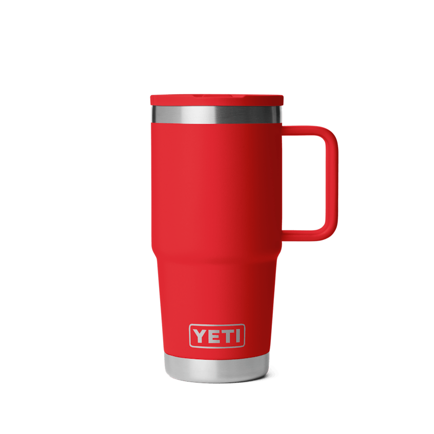 YETI Rambler® 20 oz / 591 ml Tasse de voyage avec paille | AVEC COUVERCLE À PAILLE COORDONNÉ