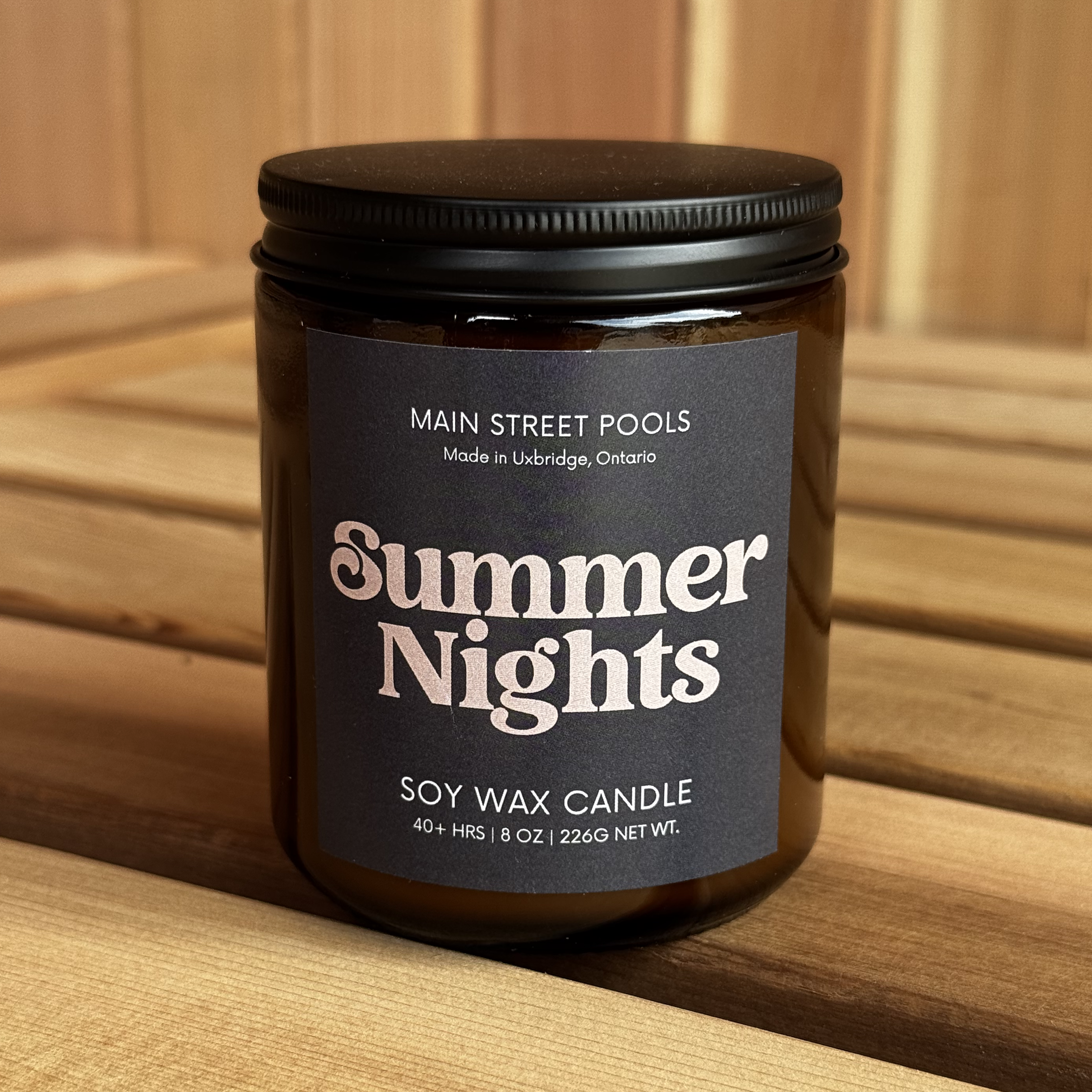 Summer Nights Soy Wax Candle