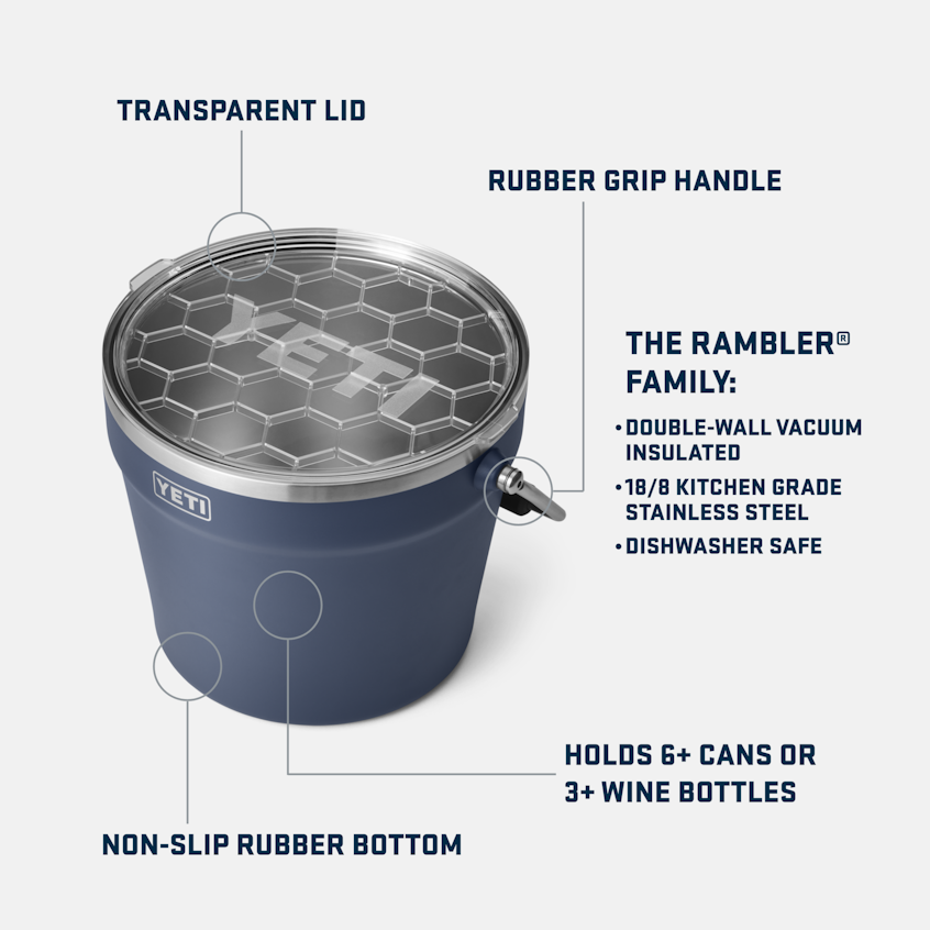 Rambler™ | Beverage Bucket | WITH LID