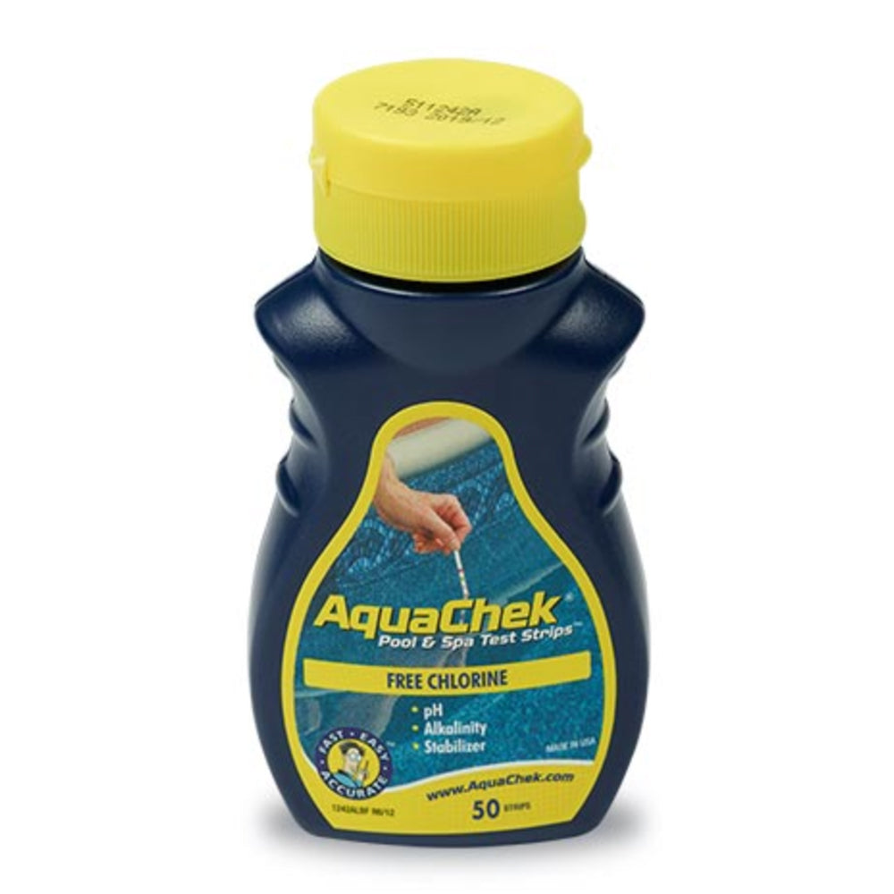AquaChek Yellow 4-in-1 Test Strips - Chlorine