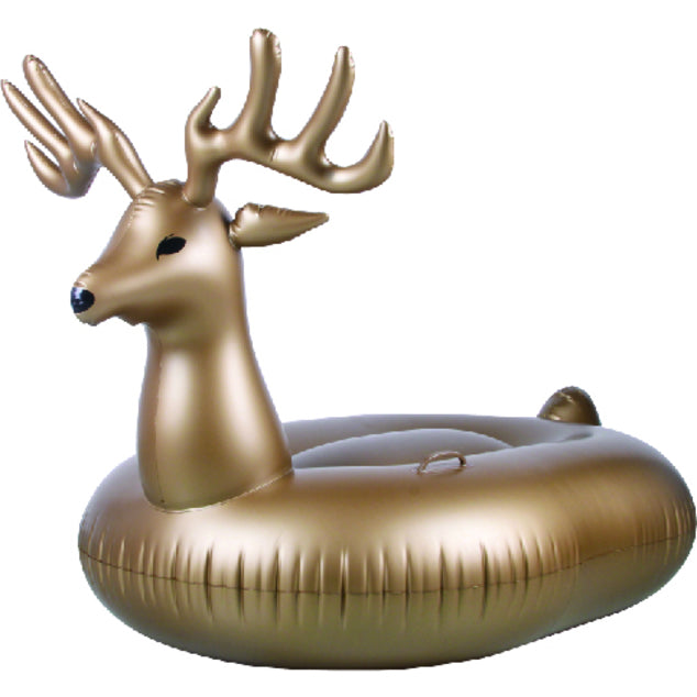 Enormous Golden Deer Ride-on Float